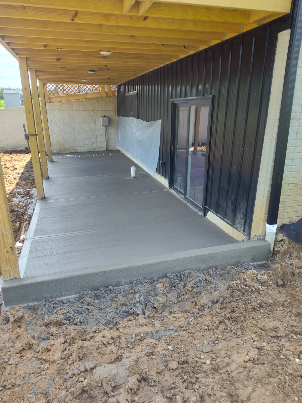 Covered patio